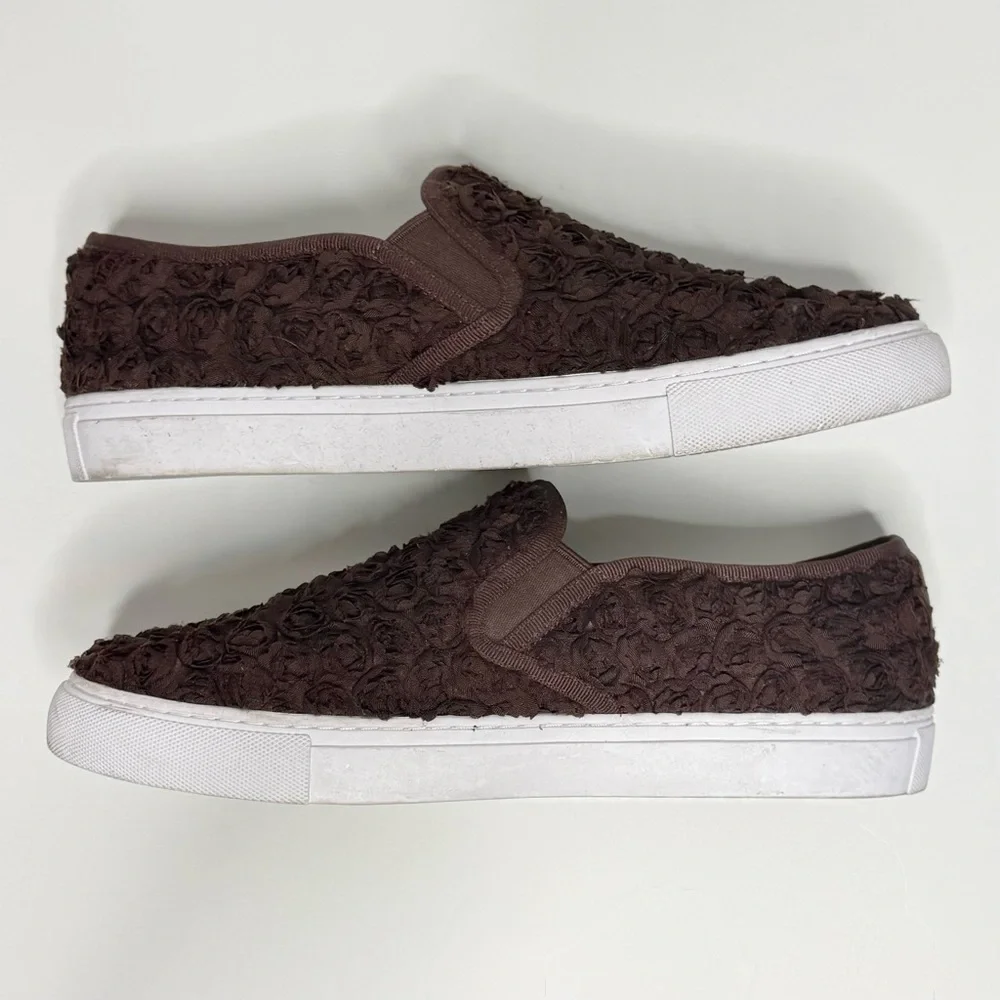 Tory Burch Textured Slip-On Sneakers